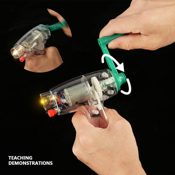 Walfront Emergency Hand Crank Driven Electricity Generator Self Powered For Mechanical Emergency Power Supply, Testers And Calibrators
