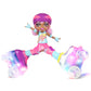 JAKKS Pacific Rock N Rollerskate Doll Lightning Luna Light Up Remote Control Rollerskating Doll - Plays Music and Skates!, 10" H