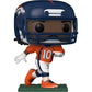 Funko J e r r y Jeudy: P o p ! Football Vinyl Figurine Bundle with 1 Compatible 'ToysDiva' Graphic Protector (164-57404 - B)
