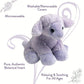 Sonoma Lavender Plush Lamb Microwavable Aromatherapy Pillow Filled with Lavender and Flaxseed, Removable and Washable Cover