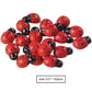 Fun Express Adhesive Wooden Ladybugs (50Pc) - Crafts for Kids and Fun Home Activities - VBS Vacation Bible School Supplies/Decor