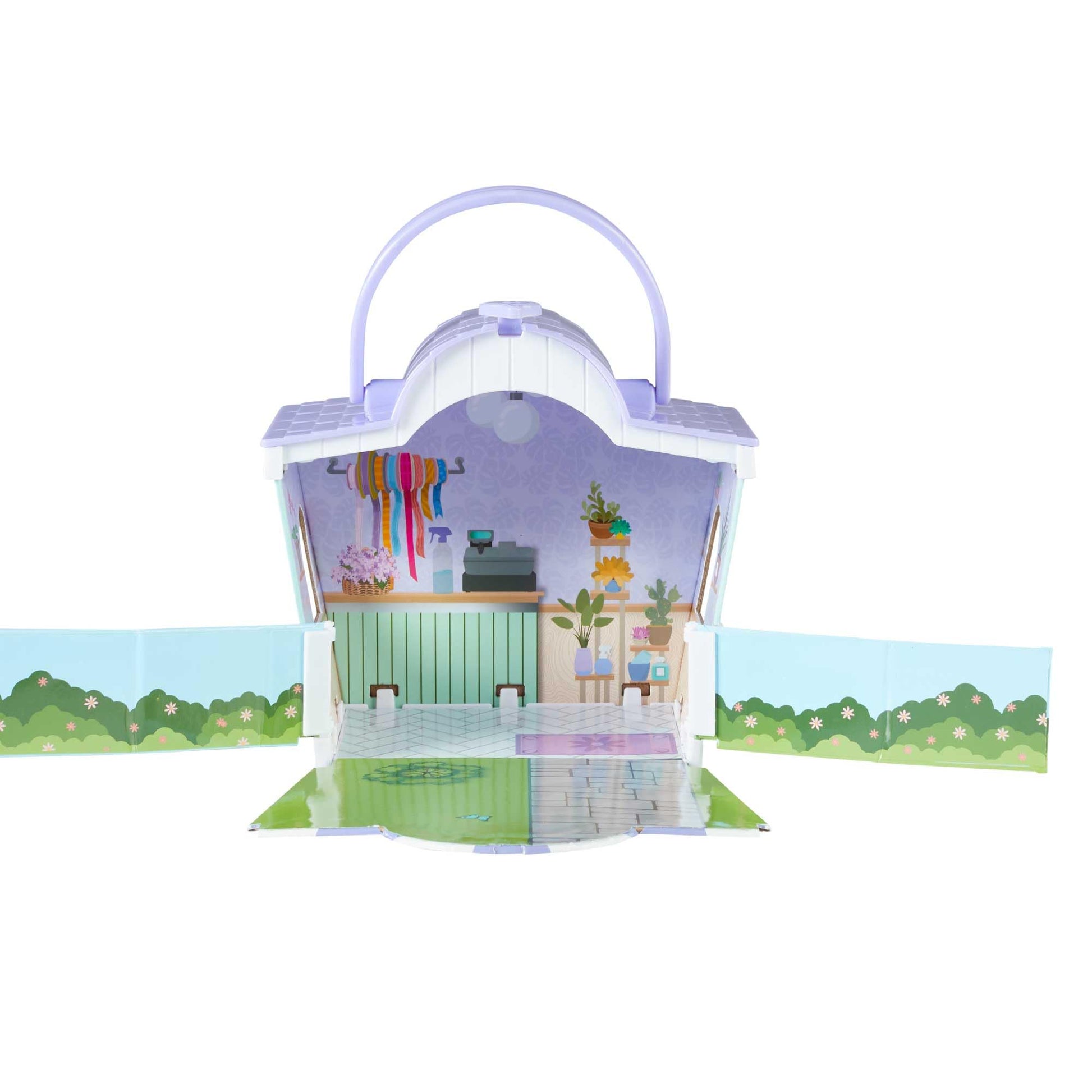 Breyer Mane Beauty |Li'l Beauties Flower Shop Playset | Brushable Mane and Tail | Model B-MB-10426