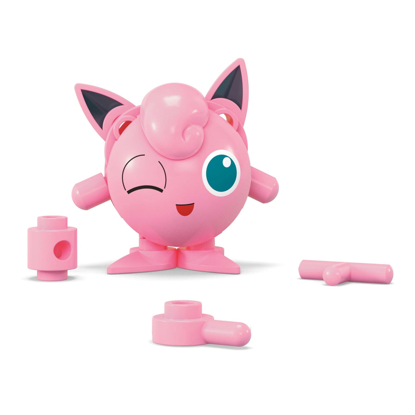 MEGA Pokémon Construction Toy Pokémon Evergreen Jigglypuff for Kids Ages 6 and Up