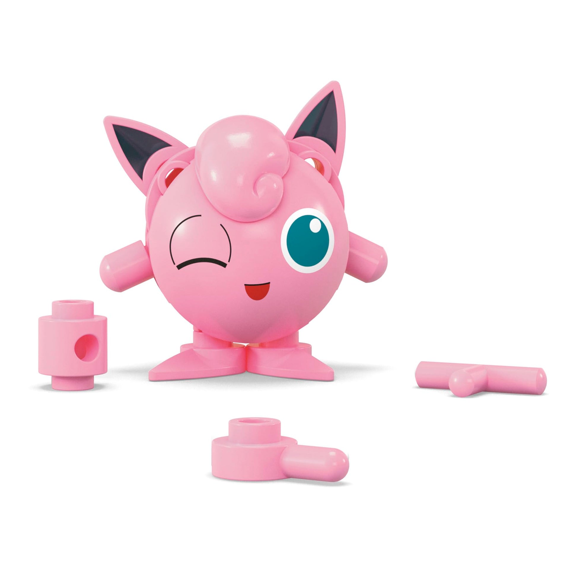 MEGA Pokémon Construction Toy Pokémon Evergreen Jigglypuff for Kids Ages 6 and Up