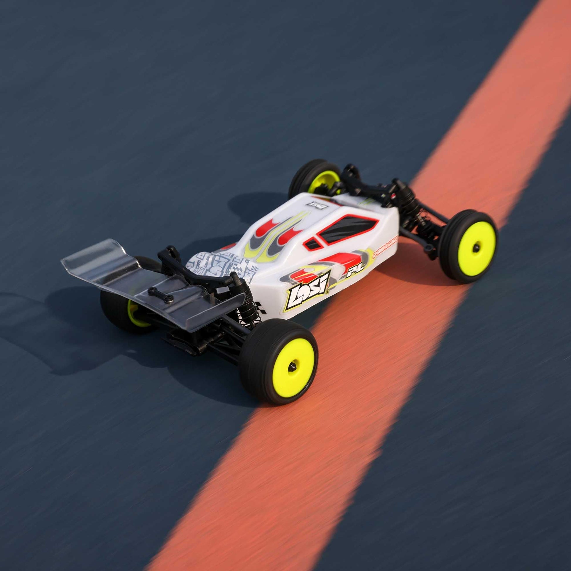 Losi Micro-B 2 Wheel Drive Buggy White RTR LOS00007T1