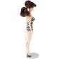 Plymor DSP-5125W White Adjustable Doll Stand, fits 10, 11, and 12 inch Slim Waist Dolls, Waist is 1.125" - 1.5" wide, 3.25" - 4" around
