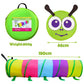 WER Kids Play Tunnel Tent Caterpillar Children Pop-up Tunnel Play House for Girls Boys Outdoor and Indoor Crawl Toy Tube with Carrying Bag