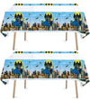 2pcs Birthday Party Tablecloth Table Cover, Birthday Supplies Decorations (70'' x 42'') (2)