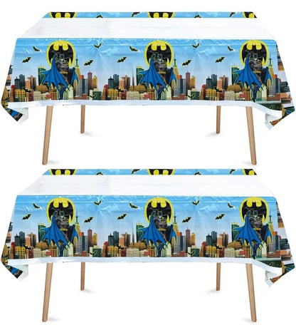 2pcs Birthday Party Tablecloth Table Cover, Birthday Supplies Decorations (70'' x 42'') (2)