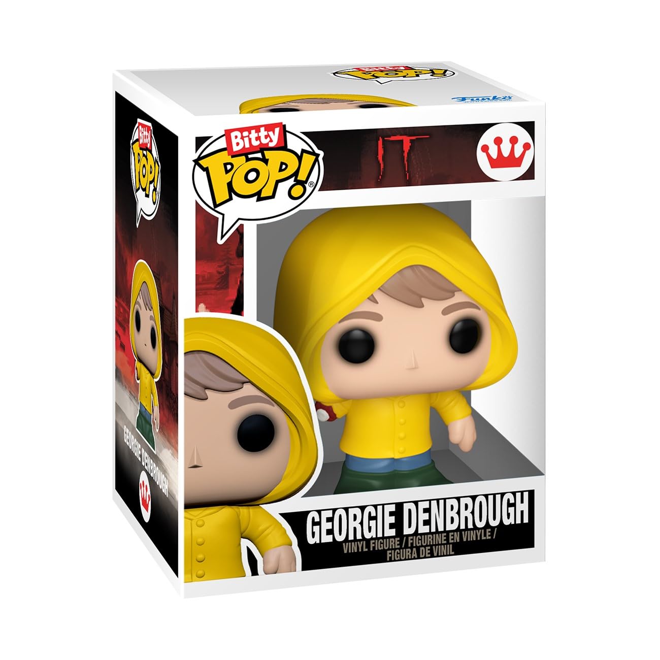 Funko Bitty Pop! Bitty Boxes: IT - Funhouse Playset with 2 0.9 Inch (2.2 Cm) Tiny Mini Figures - Collectable Display Case with Interior Scene and