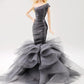 Cora Gu Handmade Silver Dress Fit 12 inch Doll and Doll Not Included