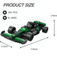 CoPlanaire 300+ PCS Race Car Toy Building Set for Kids, Boys & Girls, Adults Building Car Construction Toy Gift for Birthday, Holiday (Green)