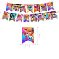 Super Cats Birthday Decorations, Super Cats Party Supplies Include Happy Birthday Banner, Cake Topper and Cupcake Toppers, Balloons for Kids Party