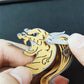 Mokrdomain Snake 3D Metal Puzzle, Golden, 27 Pieces