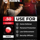 Hawki .50 Cal Pepper Balls for Paintball Guns 10 Pack