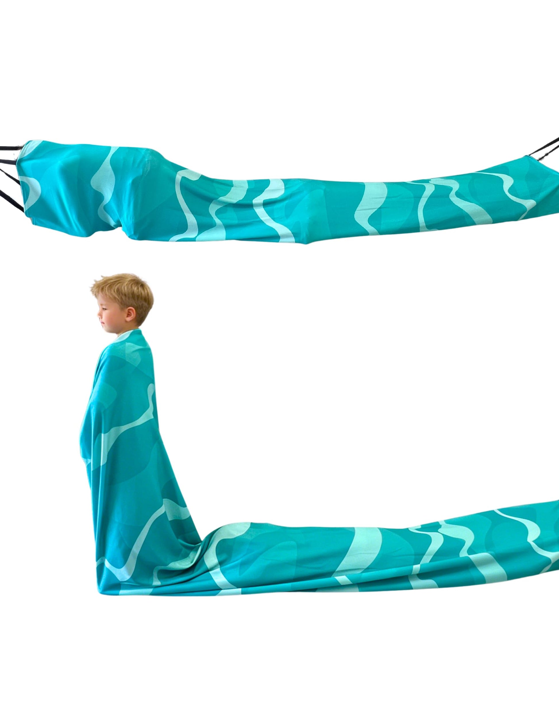 Sensory Compression Tunnel for Kids - CPC Certification 10Ft Crawl Resistance Tunnel - Ideal for Autism ADHD SPD Children Play, Exploration