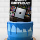 Blox GC Video Game Birthday Cake Topper Ro Gamer Party Decor
