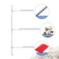 Phinus 300 Pack Pipe Cleaners Pipe, 6-Inch Pipe Cleaners Bulk, Cotton and Plastic Pipe Cleaner, Pipecleaners for Removing Tar & Resin, Pipe Cleaners