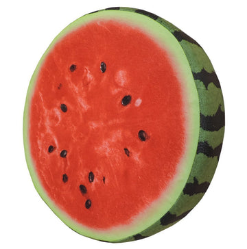 NOVELTY GIANT WWW.NOVELTYGIANT.COM Watermelon Slice Realistic Soft Velvet Foam Pillow