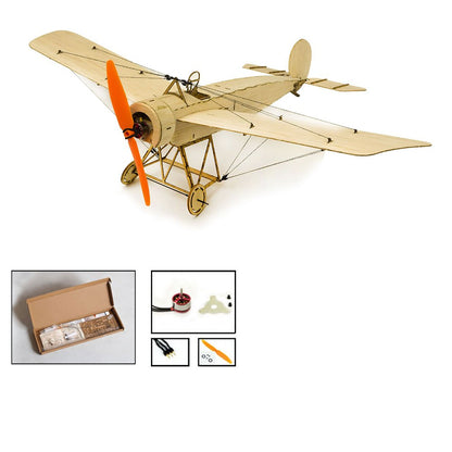 Dancing Wings Hobby Balsa Wood Airplane Fokker E 378mm Laser Cut Aircraft Need to Build (K0802)