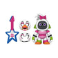 Funko Five Nights at Freddy's (FNAF) Snap: Montgomery Gator and Glamrock Chica, 2-Pack - Collectable Vinyl Figure - Gift Idea - Official Merchandise