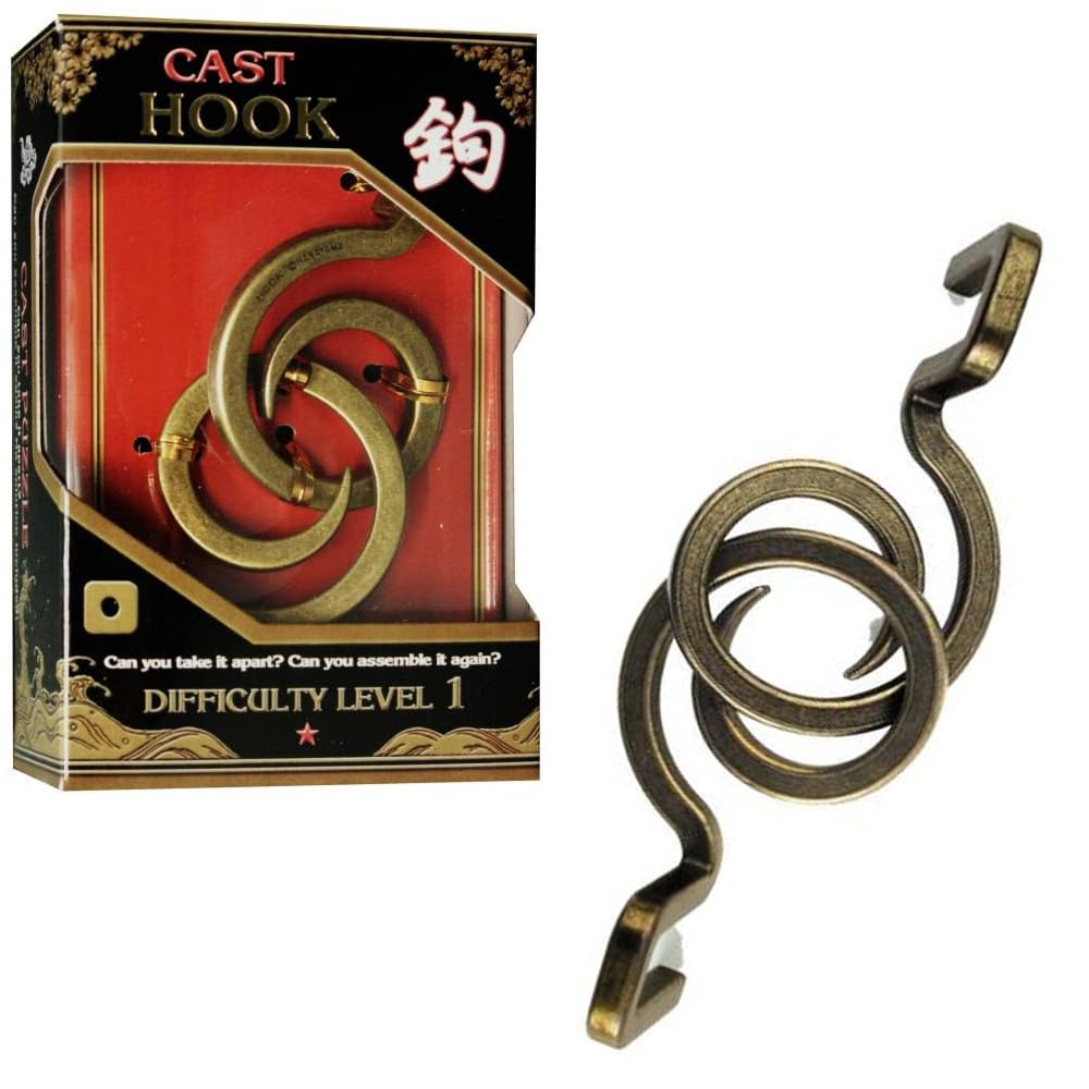 Cast Hook - Hanayama Cast Metal Puzzle