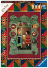 Ravensburger Harry Potter at Home with the Weasly Family 1000 Piece Jigsaw Puzzle for Adults and Kids Age 12 Years Up