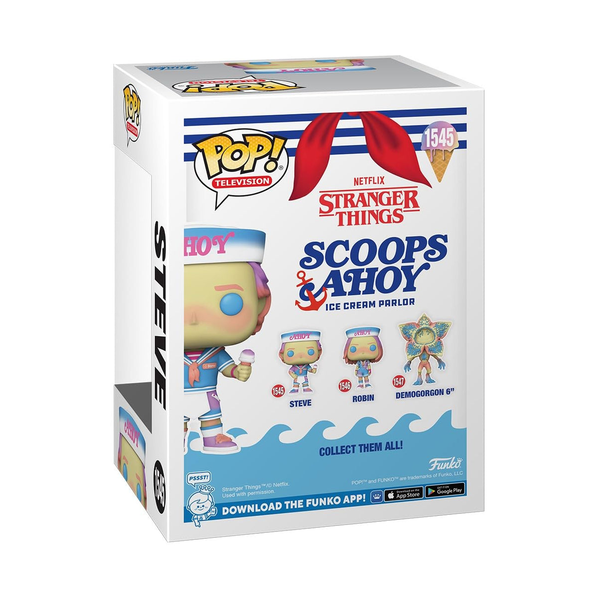 Funko POP! TV: Netflix Stranger Things - Steve Harrington (Scoops Ahoy)
