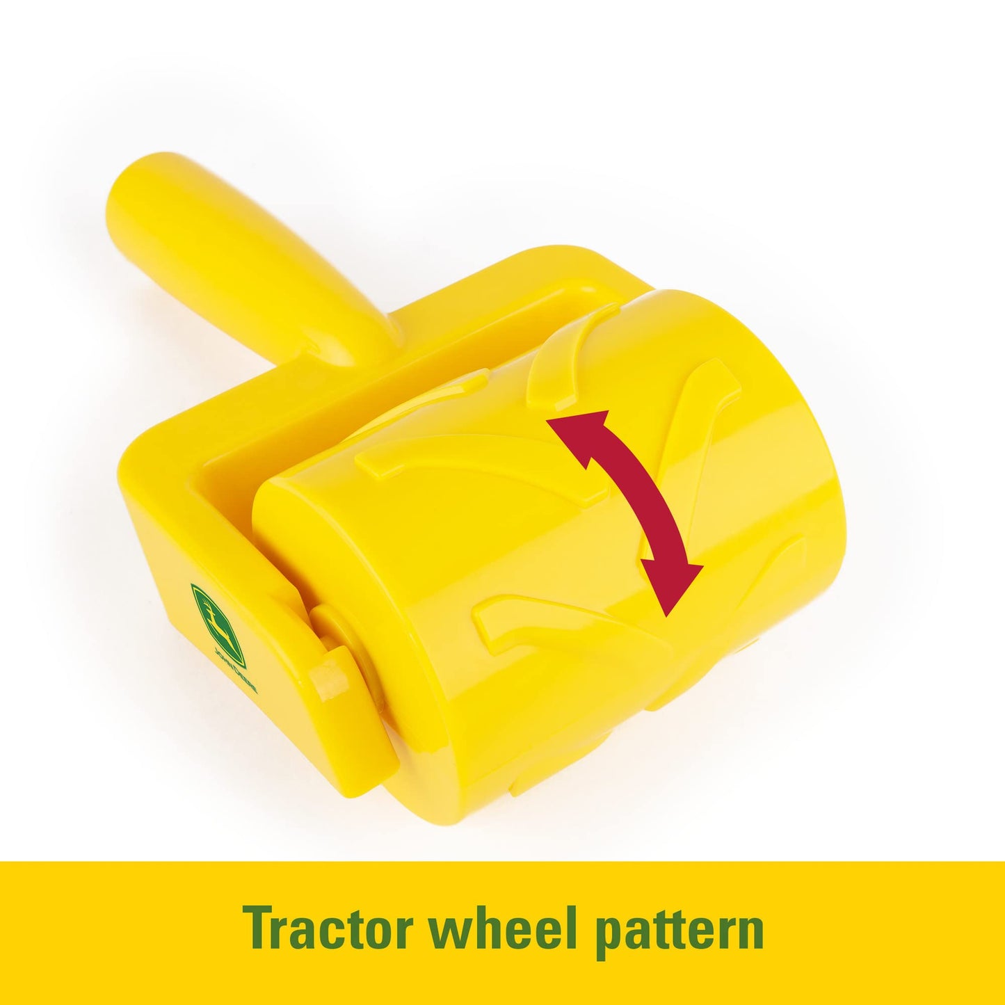 John Deere Big Scoop Dump Truck Toy with Sandbox Tools - Construction Toys Featuring Dump Truck, Sand Toys, and Tractor Wheel Roller - Kids Sandbox
