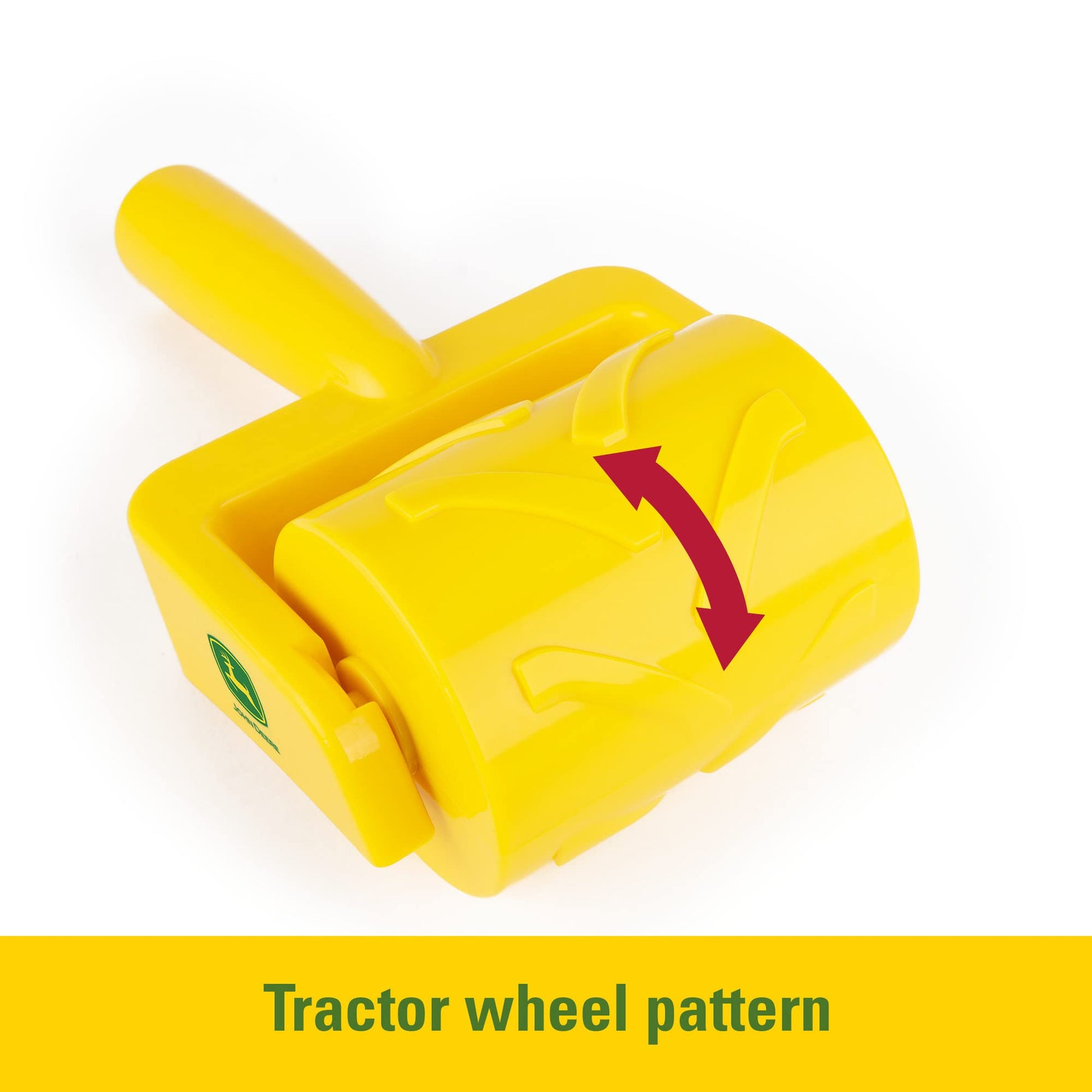 John Deere Big Scoop Dump Truck Toy with Sandbox Tools - Construction Toys Featuring Dump Truck, Sand Toys, and Tractor Wheel Roller - Kids Sandbox