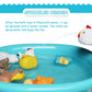 Bath Farm Toys - Floating Bath Time Toys for Toddlers (8PCS) - Bathtub Learning Dogs, Ducks, Sheep, Hen, Pig