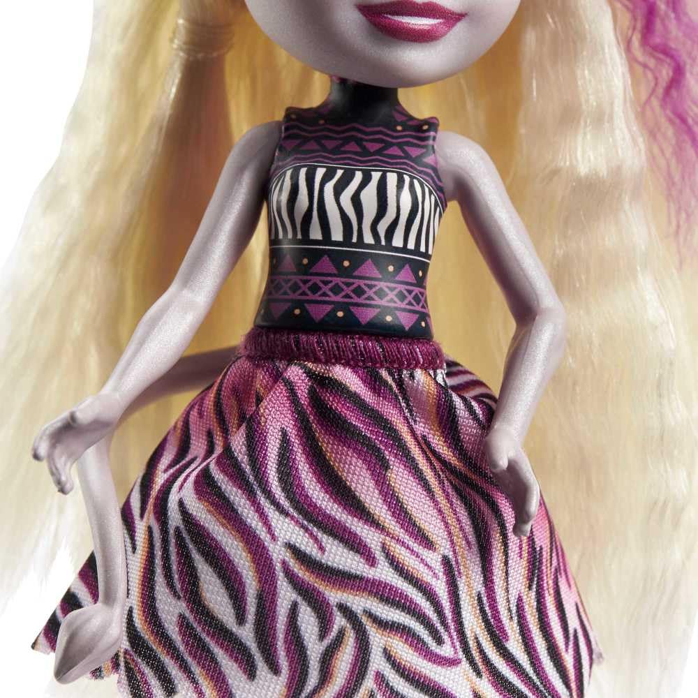 Enchantimals Zadie Zebra Doll with Ref Animal Figure, 6-inch Small Doll with Removable Skirt & Accessories, Sunny Savanna Toy Collection