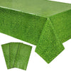 Sparkle and Bash Plastic Grass Tablecloth - Durable Cover for Golf Birthday Decorations - Wide Coverage for Golf Party Table Decoration - Easy-Clean