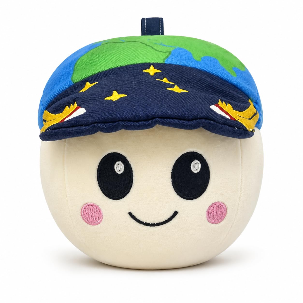 Lithosync 8.67Inch Artemis 2 Rise Plush Toy, Artemis II Moon Mission Stuffed Animal with Embroidered Starry Hat, Cute Space Mascot Pillow, Collectible
