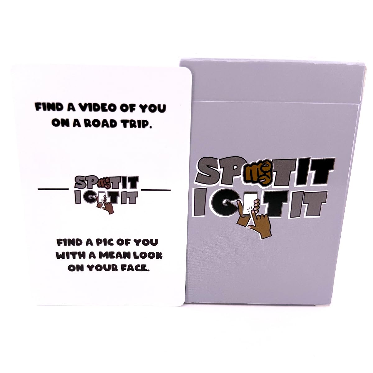 Trap Spelling Bee Spot It I Got It Card Game Finding Specific Pictures in Your Phone Before Your Opponents.