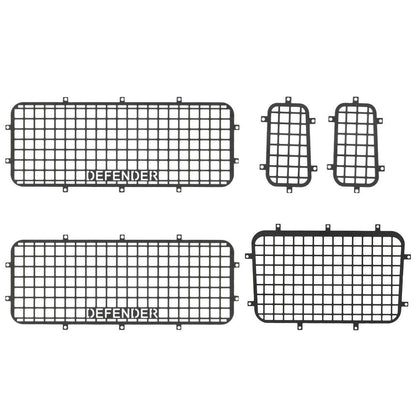 VGEBY1 Crawler Window Mesh, Metal Window Protective Net RC Defender Window Guard for 1/10 RC Crawler Car