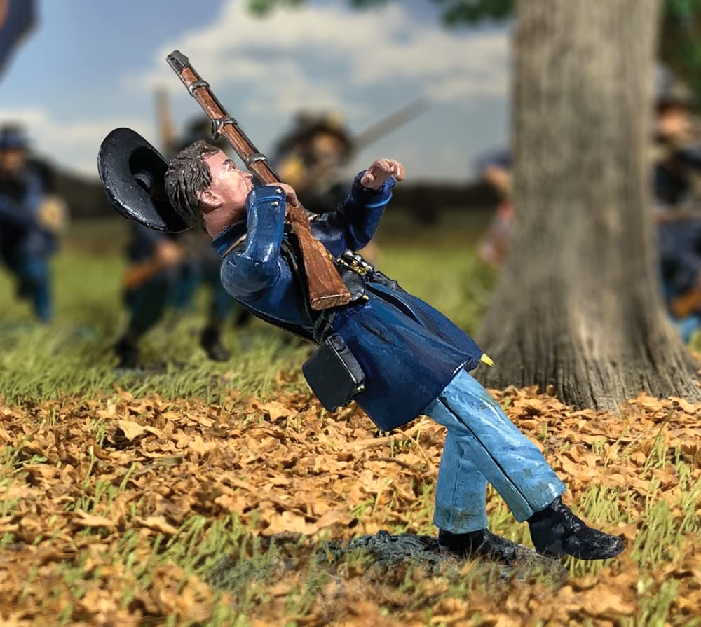 W. Britain American Civil War 31409 Union Iron Brigade Casualty Falling 1:30 Scale Metal