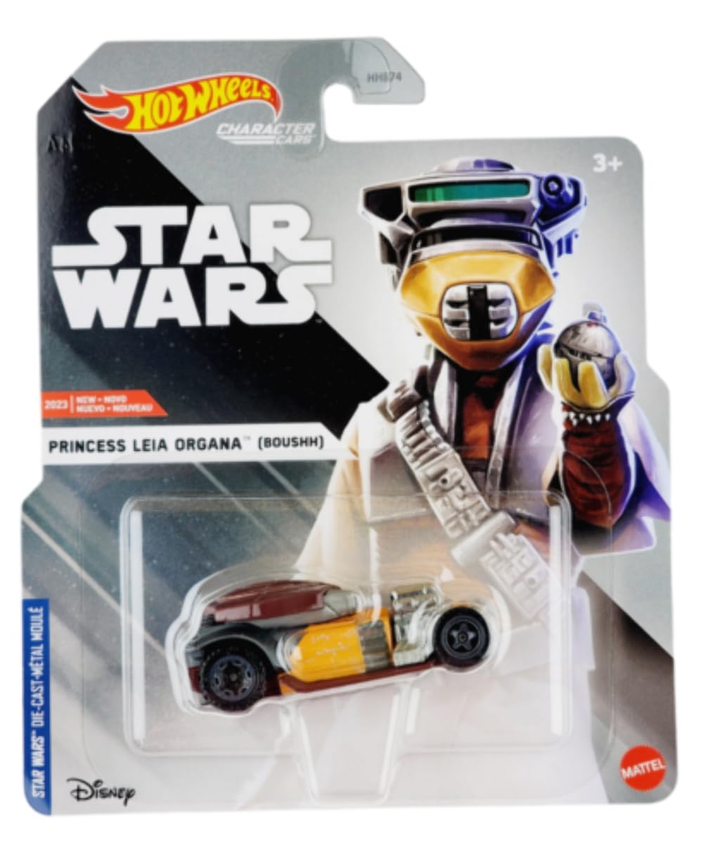 Hot Wheels Star Wars Boussh Leia 1:64 Scale Vehicle Ages 3 and up