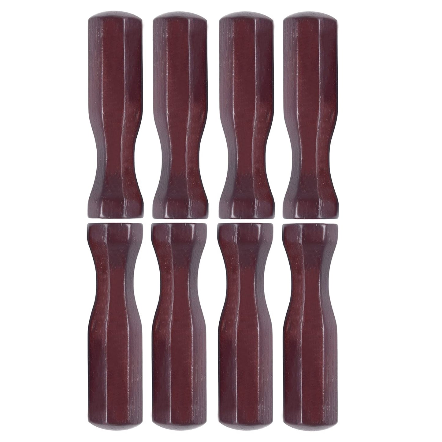 Soccer Table Handles, 5/8 inch Wooden Foosball Handle Grip, 8 Pack