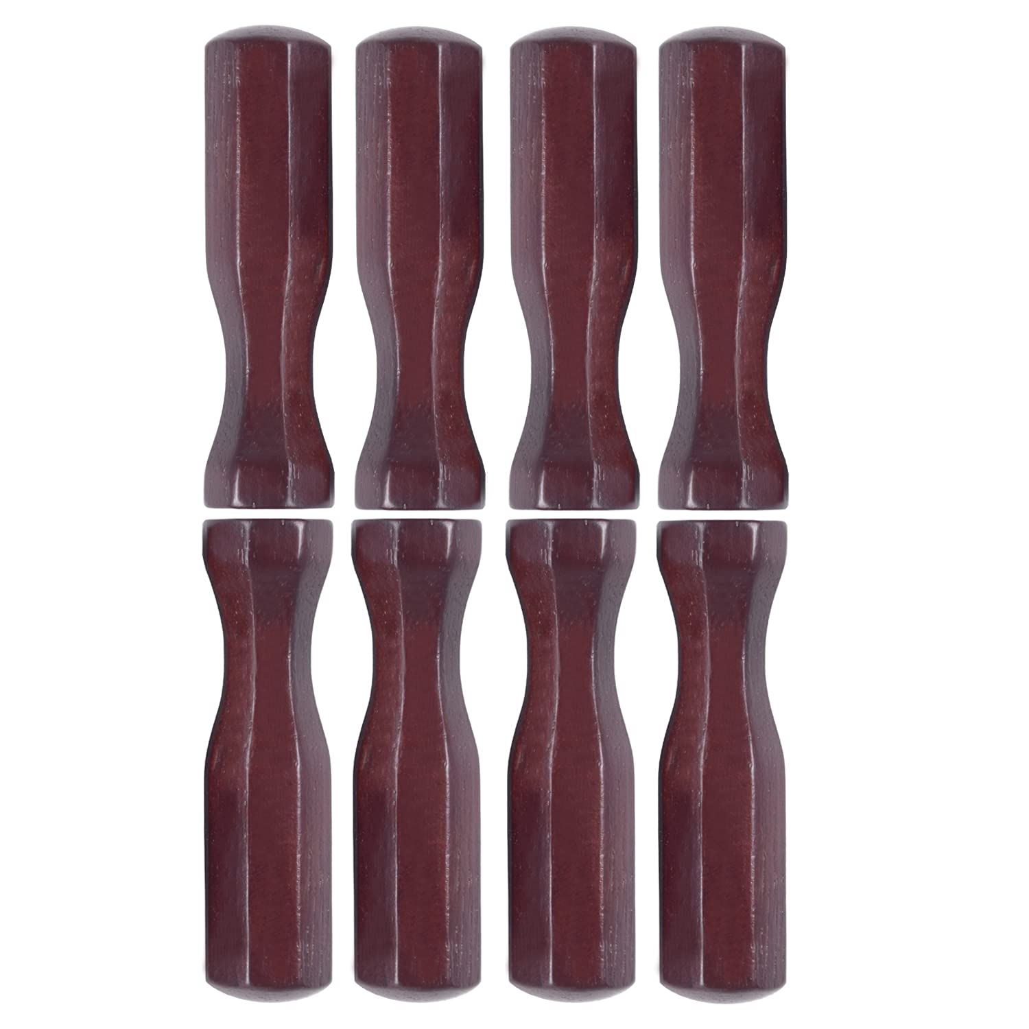 Soccer Table Handles, 5/8 inch Wooden Foosball Handle Grip, 8 Pack