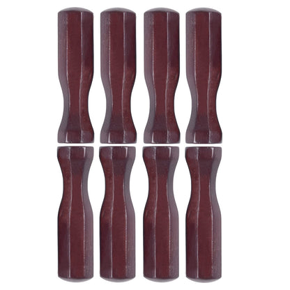 Soccer Table Handles, 5/8 inch Wooden Foosball Handle Grip, 8 Pack