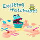 KEJIH Classic Feed Frog Board Game,Multiplayer Athletic Game,Frog Eating Bugs Game,Exercise The Speed of The Reaction Toy,Surprise Exciting Family