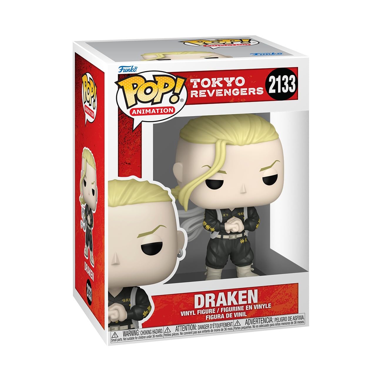 Funko Pop! Animation: Tokyo Revengers - Draken - Collectable Vinyl Figure - Gift Idea - Official Merchandise - Toys for Kids & Adults - Anime Fans