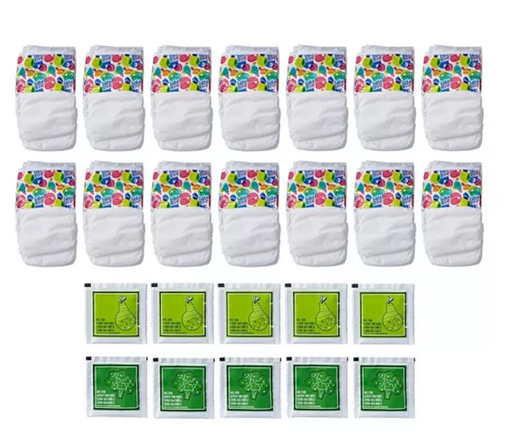 Baby Alive Diaper 'n Snack Refill Pack 14 Diapers 10 Doll Food
