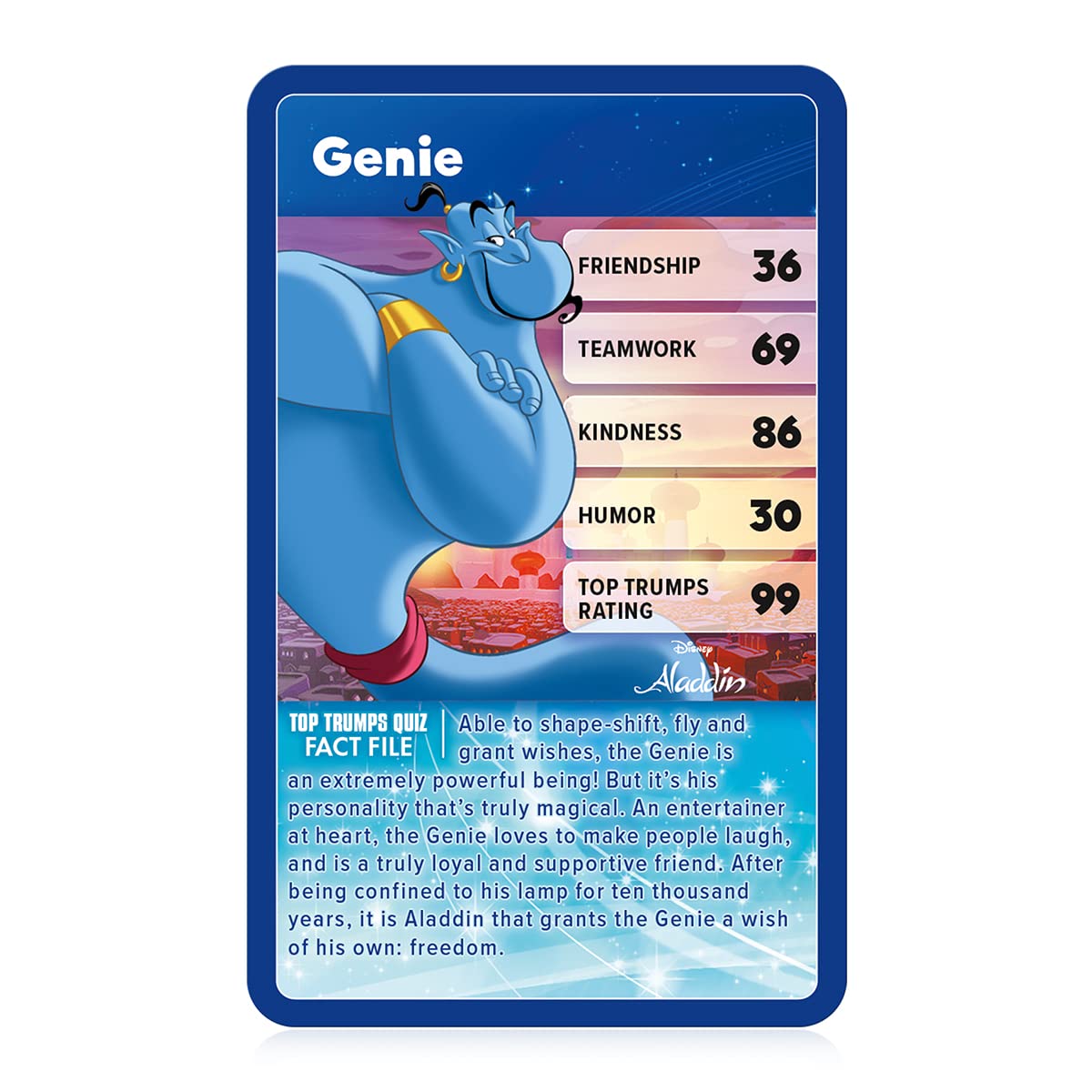 Top Trumps Disney Heroes Classic Card Game, Play with Simba, Mickey Mouse, Aladdin, Mulan and Elsa, Educational travel game, gift and toy for boys