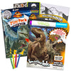 Bendon Jurassic World Coloring and Activity Books Set - Imagine Ink, 20 Pages, Stickers, Door Hanger - Gifts for Kids, Toddlers, Boys