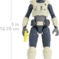 Mattel Disney and Pixar Lightyear Security Guard Fremont Action Figure, 12 Points Articulation & Movie Accessories, 5-in Scale