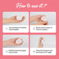 BATTIFE No-Mess Streamer Poppers, White Hand-Throw Confetti, 10 Pack