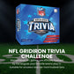 Masterpieces NFL Gridiron Trivia Challenge Board Edition, Officially Licensed Football Sports Trivia Play Set, 1000 Questions, Family Night Activity