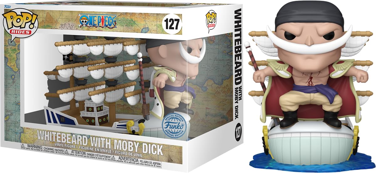 Funko Pop One Piece Whitebeard with Moby Dick 127